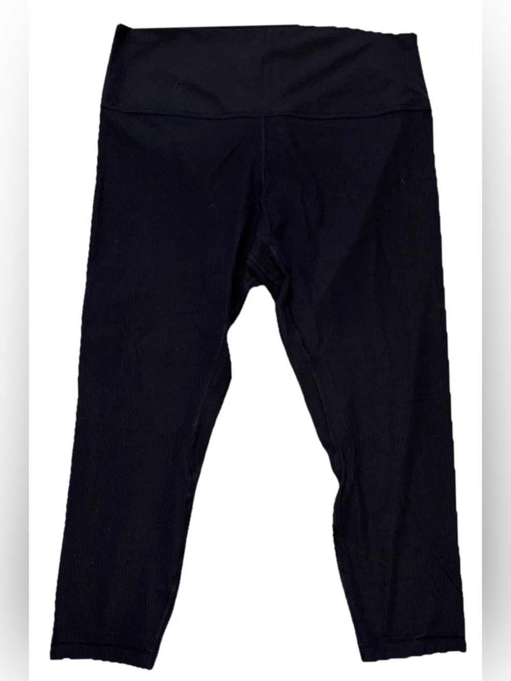 NWT*LULULEMON*SIZE 14*ALIGN RIBBED HIGH RISE 23” L PANT*AUTHENTIC*BLACK*$98 - Picture 15 of 16
